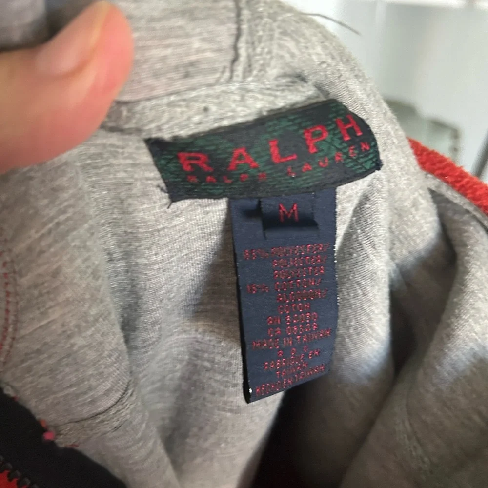 Ralph Lauren cozy red